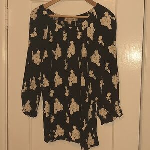 Long Sleeve Embroidered Top